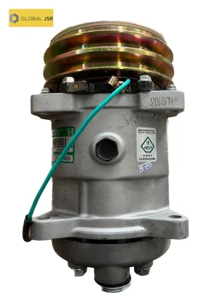 Compressor scroll type rear outlet