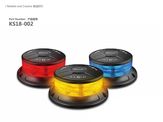 Emergency Strobe Light 9-30V Blue.Red.Yellow LED Strobe Beacon Emergency Alarm Warning Flashing Light Without Sound