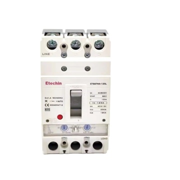 MCCB 3P 4P 125A Circuit Breaker 220V to 690V Moulded Case