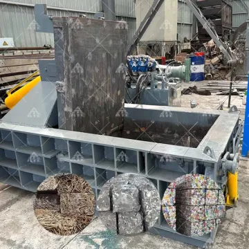 Automatic Horizontal Hydraulic Press for UBC Aluminum Can Baling