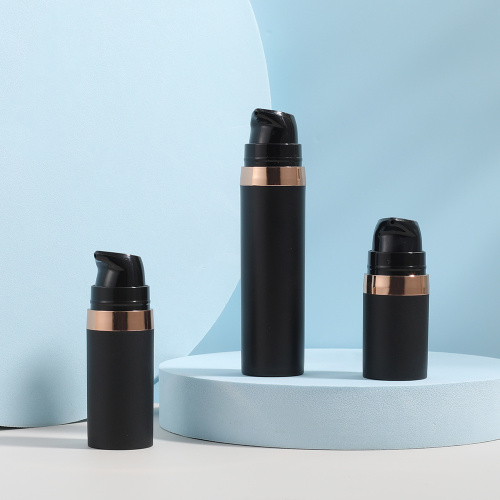 New Product Airless Bottle Black Lotion Bottle