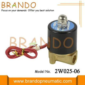 2W025-06 1/8'' 2 Way Normally Close Brass Solenoid Valve