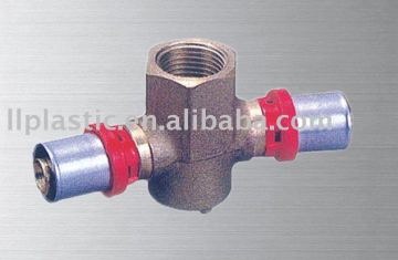 brass fitting female cross