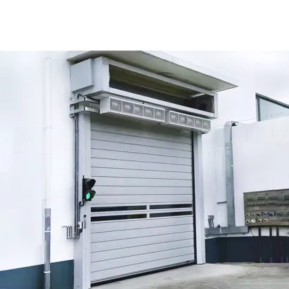 Rosa Wholesale: High-Speed Industrial Shutter Doors - Hard Panels for Fast Access