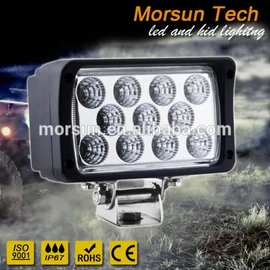 2016 33w led work light, rectangle work lamp, led driving lights