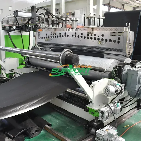 Extrusion Line for Non-Woven Fabric Carpet Laminating PVC Coating Machine
