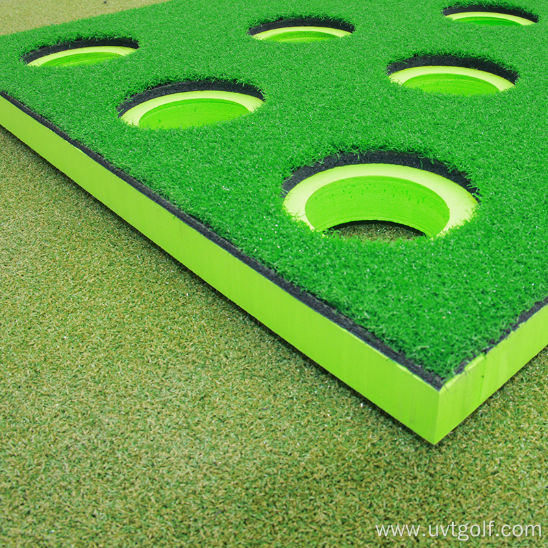 12 holes hot -sell putting mat 6 Balls