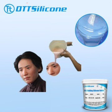 liquid rtv silicone rubber for silicone body parts /hunman head / body model