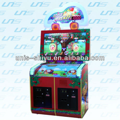 UNIS arcade Game Apple Frenzy amusement arcade pinball Game