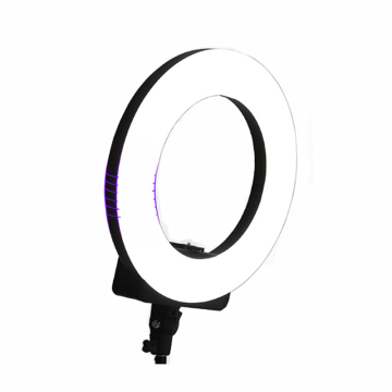 Luce video ad anello a LED da 18 pollici con treppiede per il trucco del telefono cellulare Photography