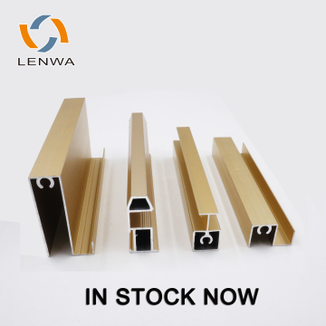 Lenwa Extrusion Factory Profil en aluminium Profil de porte de la garde-robe coulissante