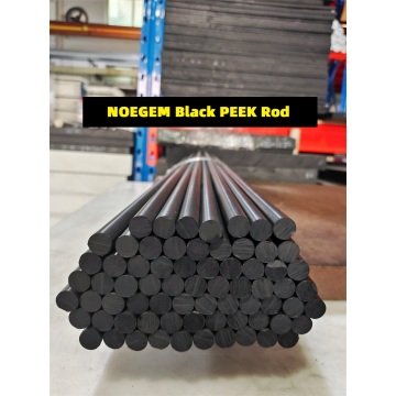 Black Conductive PEEK Rod Anti-Static