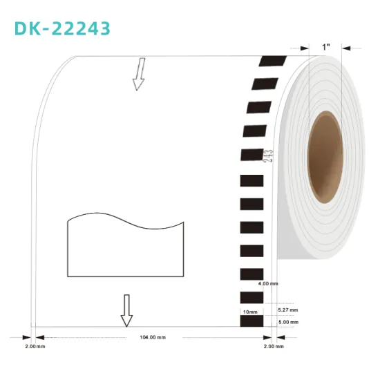 brother compatible label roll tape
