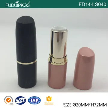 Custom Unique Empty Metalize Cosmetic Lipstick Case Tube