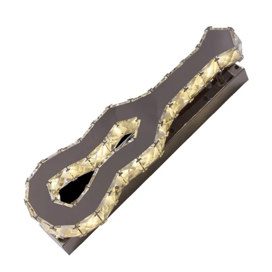 crystal wall lighting fixture contemporary led light