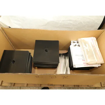 0.2mm black gas stove burner covers