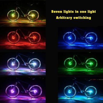 Bicycle Hub Lights for Kids Balance Bike USB Rechargeable LED Bicycle Bicycle Spoke Lights Safety Warning Light Hub Accessoies