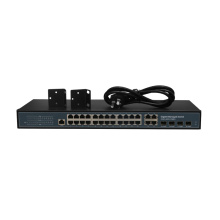 1u 32ports 1000Mbps strat 2 comutator Ethernet gestionat