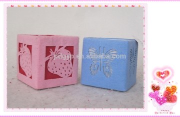 2016 Cheap Beautiful and new style small Non-woven Storage basket storage Box