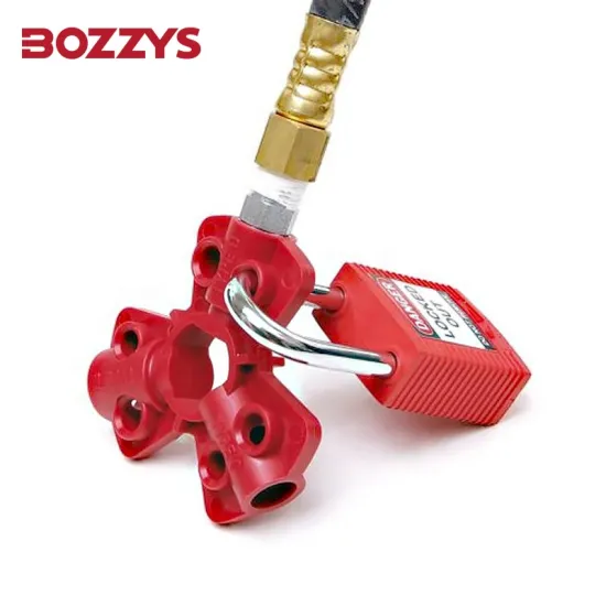 Pneumatic Quick-Disconnect Lockout for 6mm, 9mm, and 12mm Male Fittings