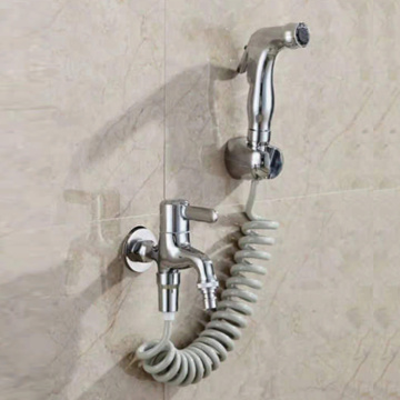 Brass in-wall faucet, large waterfall shower, hot and cold water inlet shower faucet