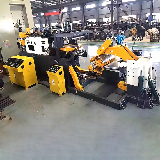 High Precision 3-in-1 Coil Feeding System for Metal Production Lines