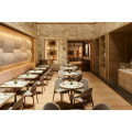 Muebles de comedor de cuero para un restaurante de cuero muebles de cafetería