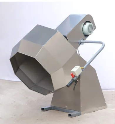 Drum Fried Food Potato Chips Snacks Seasoning Machine