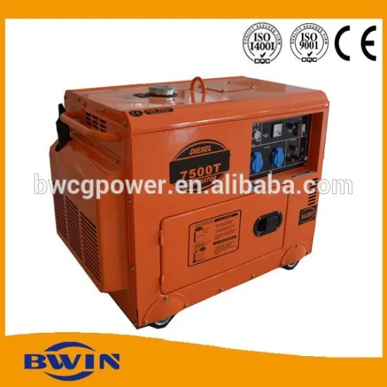 5kva small 220v volt portable generator, silent portable diesel generator 5kw