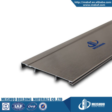 Professional aluminum skirting manufacture wih high quality aluminum alloy skirting