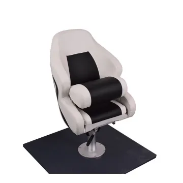 Marine Deluxe Comfortable Flip-Up Folding Yacht Seat