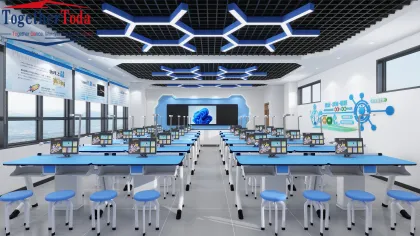 Laboratory junior high school experimental table