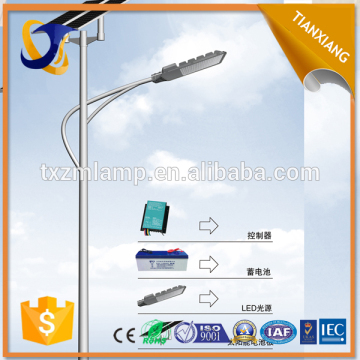 100 Watt Solar Led Street Light CE CCC Certification Battery Powered Led Street Light