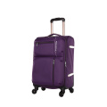 4pcs polyester trolley luggage set with wheels