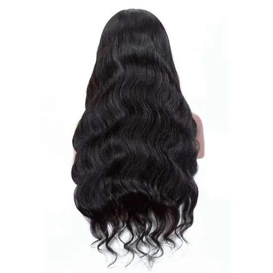 Unprocessed Vietnamese Human Hair Swiss Lace Front Wigs Vendor Wholesale Pre Plucked Natural Hairline Body Wave Frontal Lace Wig