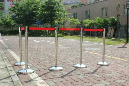 Stainless Steel Belt Barrier for Airport Traffic Safety