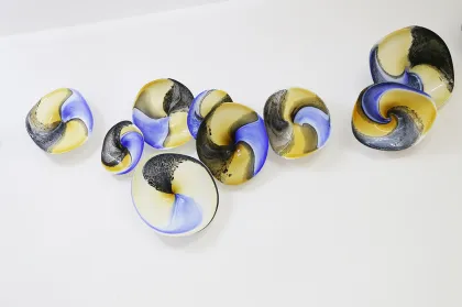 Wholesale Handmade Blown Glass Wall Art: Murano Glass Wall Decor
