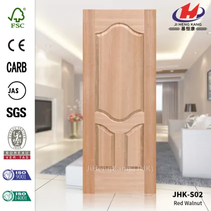 18MM Red Walnut Door Skin