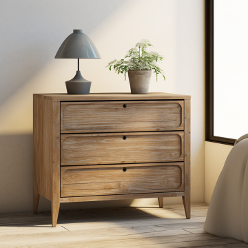 Mrs. Woods: Affordable Solid Wood Living Room Storage Cabinets with Drawers