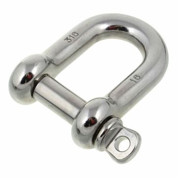 Shackle rantai tipe D stainless steel