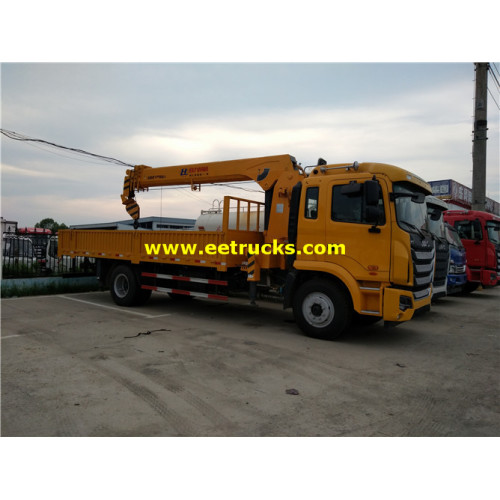 6ton 4x2 JAC Crane Trucks