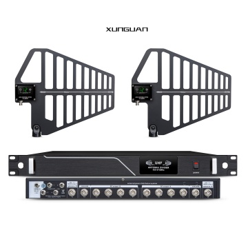 948-10 UHF Sistem Pengedaran Kuasa Antena Tanpa Wayar - 10 Saluran Splitter/Pengedar 450 ~ 970MHz