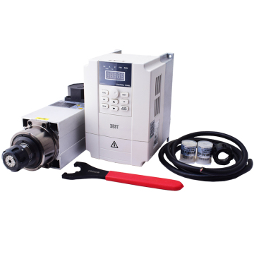 High-Quality HQD 3.5kw ER25 Air Cooled Spindle Motor with BEST 2.2kw Inverter, Collet, and Spindle VFD Kit: Comprehensive Technical Overview