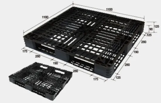 bulk 125mm height Tianzi Style Pallet mould