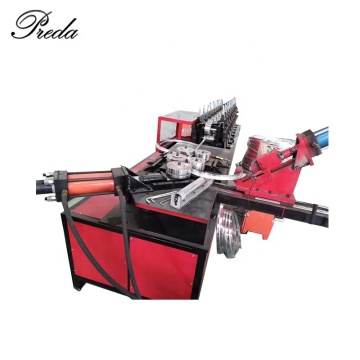 Round Angle Steel Flange Forming Machine for HVAC Air Ductwork