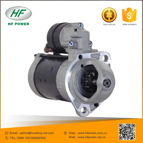 deutz engine parts list TCD2011 starter 0118 3599