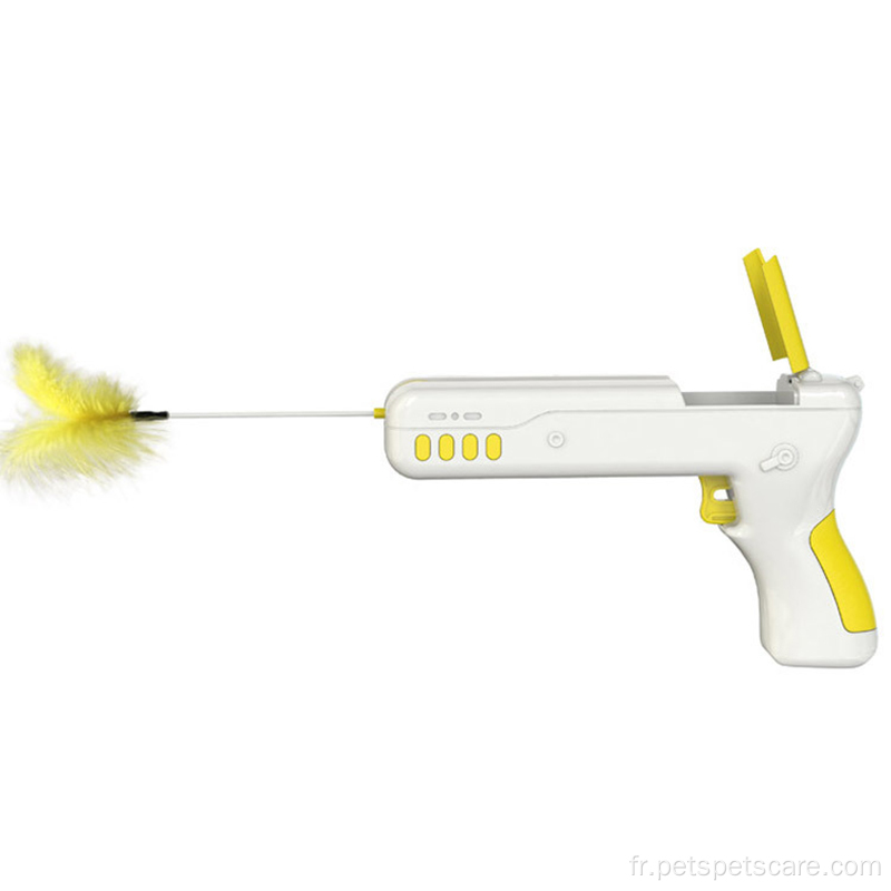 Pistolet jouet interactif en plastique de jouets de haute qualité