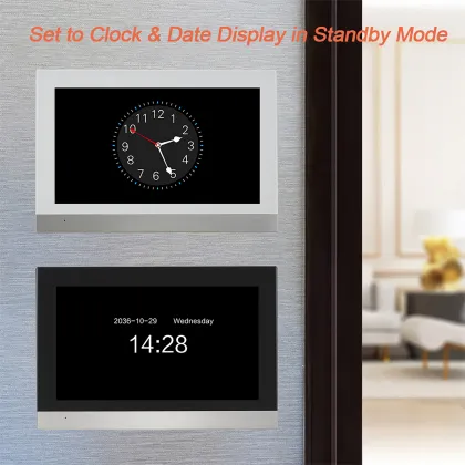 Waterproof HD Night Vision Video Doorbell Intercom System for Villa