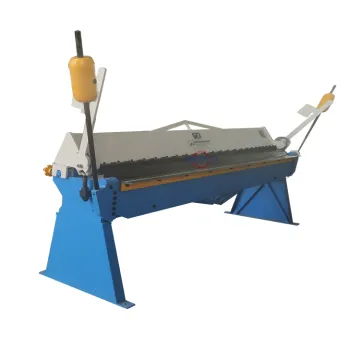 Sheet Metal Folding Machine: Pan Box Steel Manual Folder