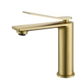 Original Design Brushed Gold Lavatory Bathroom Faucet Sink Mixer Water Tap For Bathroom Antique